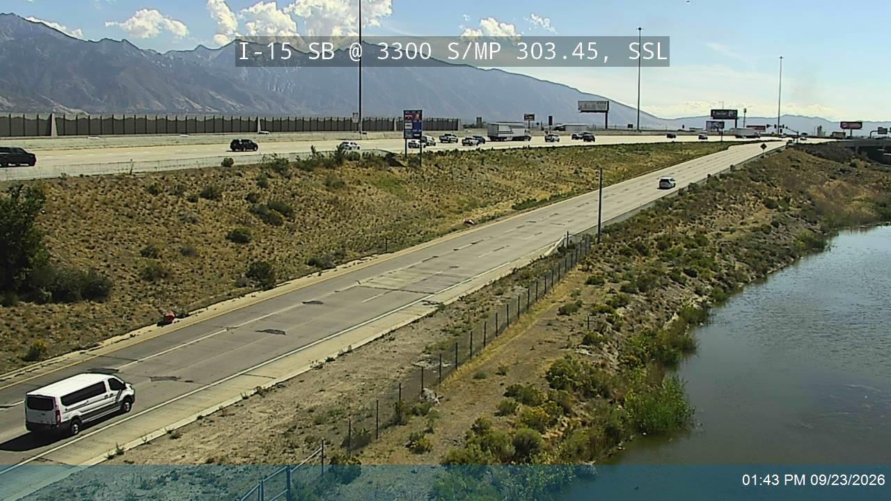 I-15 SB @ 3300 S / SR-171 / MP 303.45, SSL