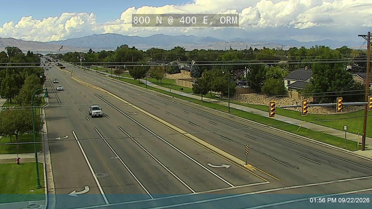 800 N / SR-52 @ 400 E, ORM