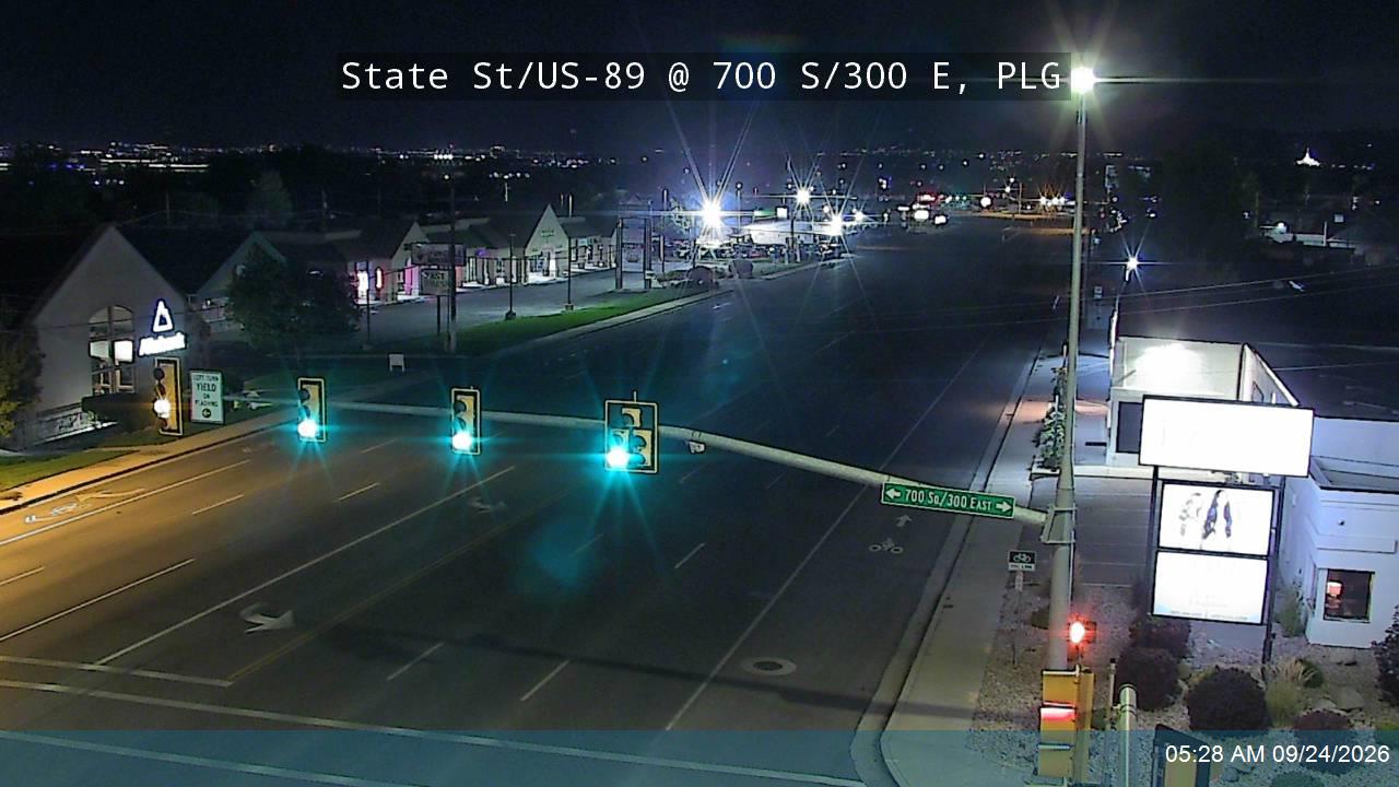 State St / US-89 @ 700 S / 300 E, PLG