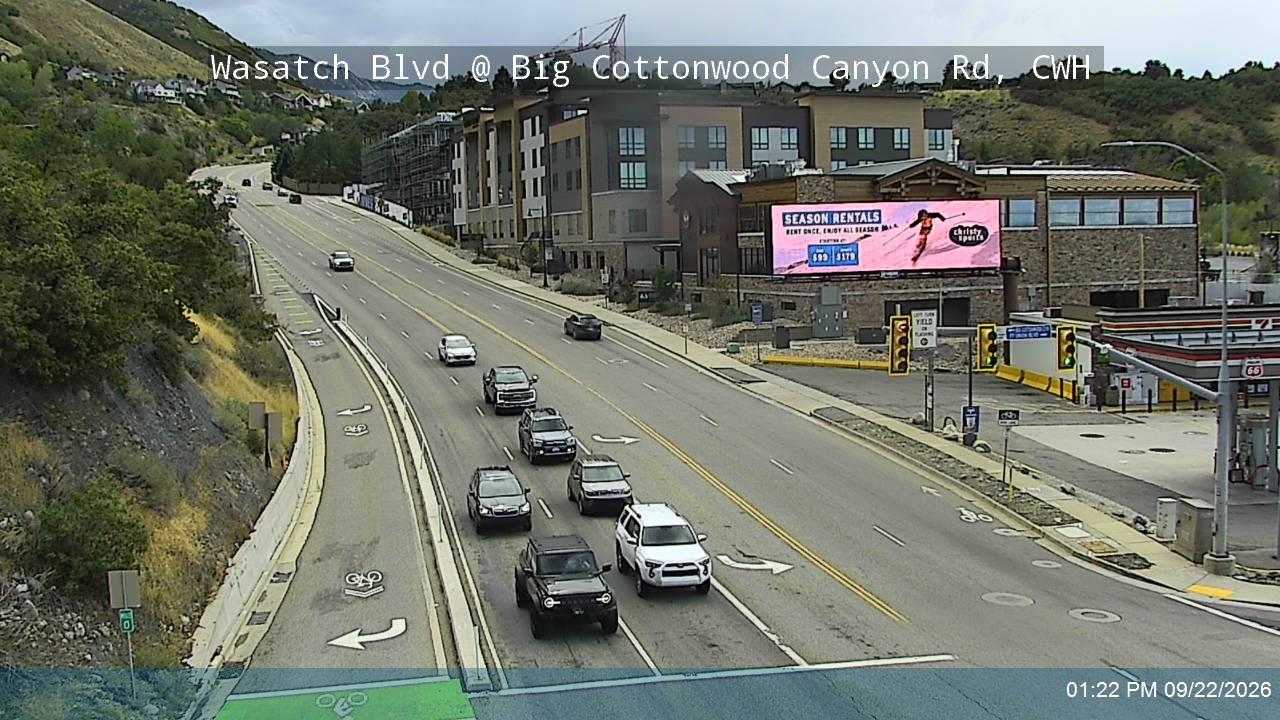 Wasatch Blvd / SR-190/SR-210 @ Big Cottonwood Canyon Rd / Fort Union Blvd / SR-190, CWH