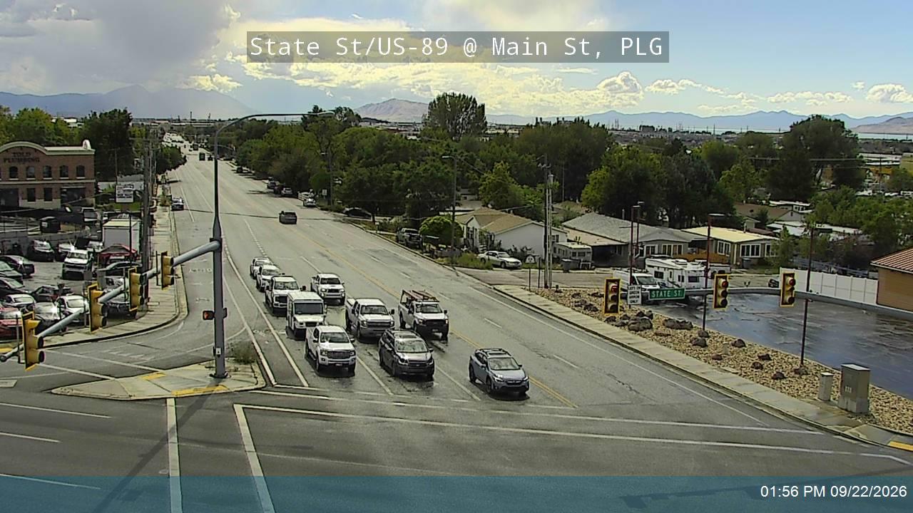State St / US-89 @ Main St / SR-114, PLG