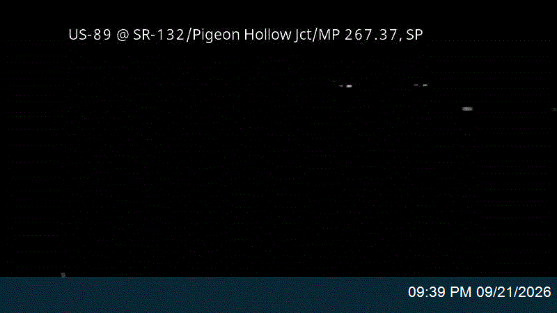 US-89 @ SR-132 / Pigeon Hollow Jct / MP 267.37, SP