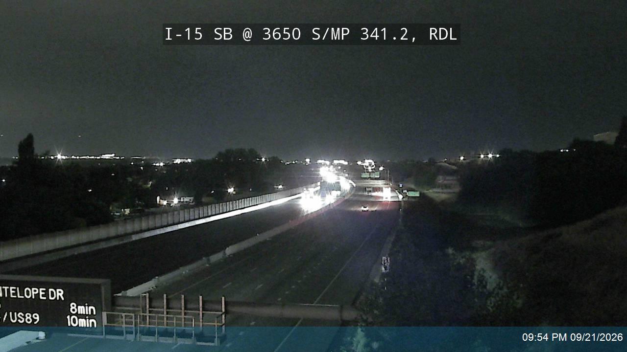 I-15 SB @ River Valley Dr / 3650 S / MP 341.2, RDL