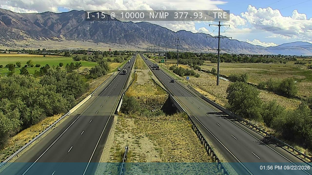 I-15 @ 10000 N / MP 377.93, TRE
