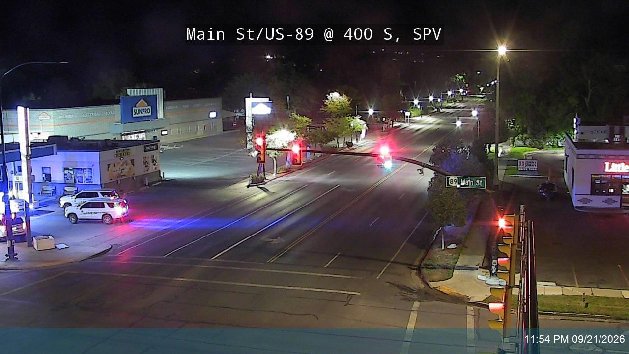 Main St / US-89 @ 400 S / SR-77, SPV