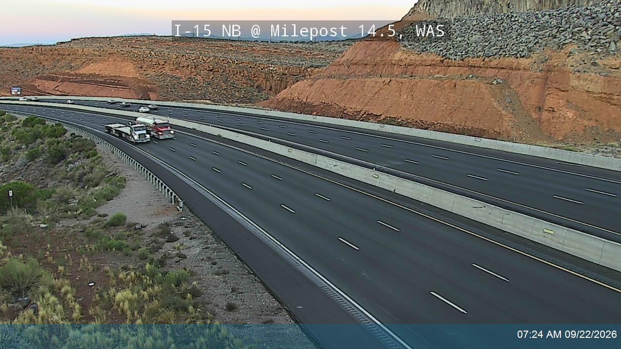 I-15 NB @ Milepost 14.5, WAS