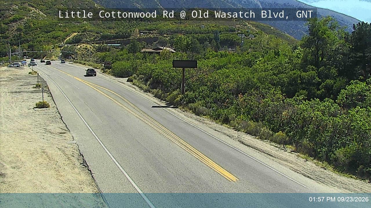 Little Cottonwood Rd / 3335 E / SR-209 @ Old Wasatch Blvd / 9710 S, GNT