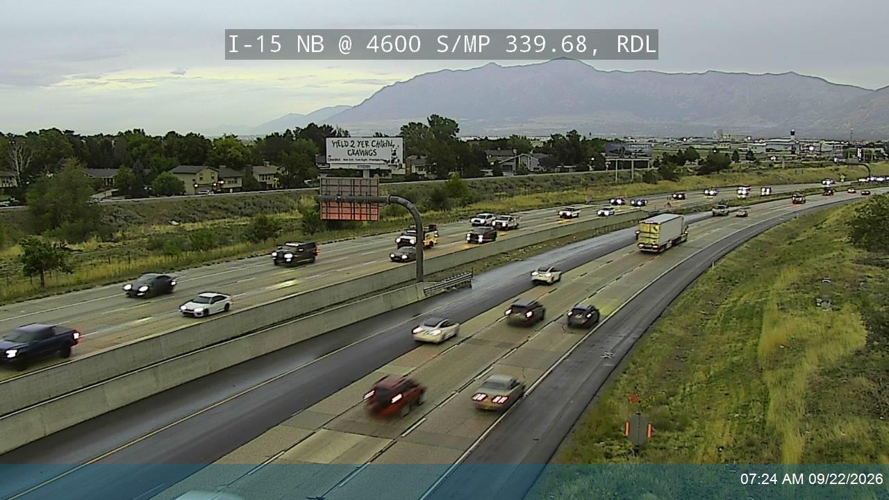 I-15 NB @ 4600 S / MP 339.68, RDL