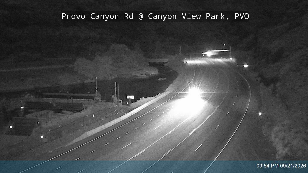 Provo Canyon Rd / US-189 @ Canyon View Park / MP 8.46, PVO