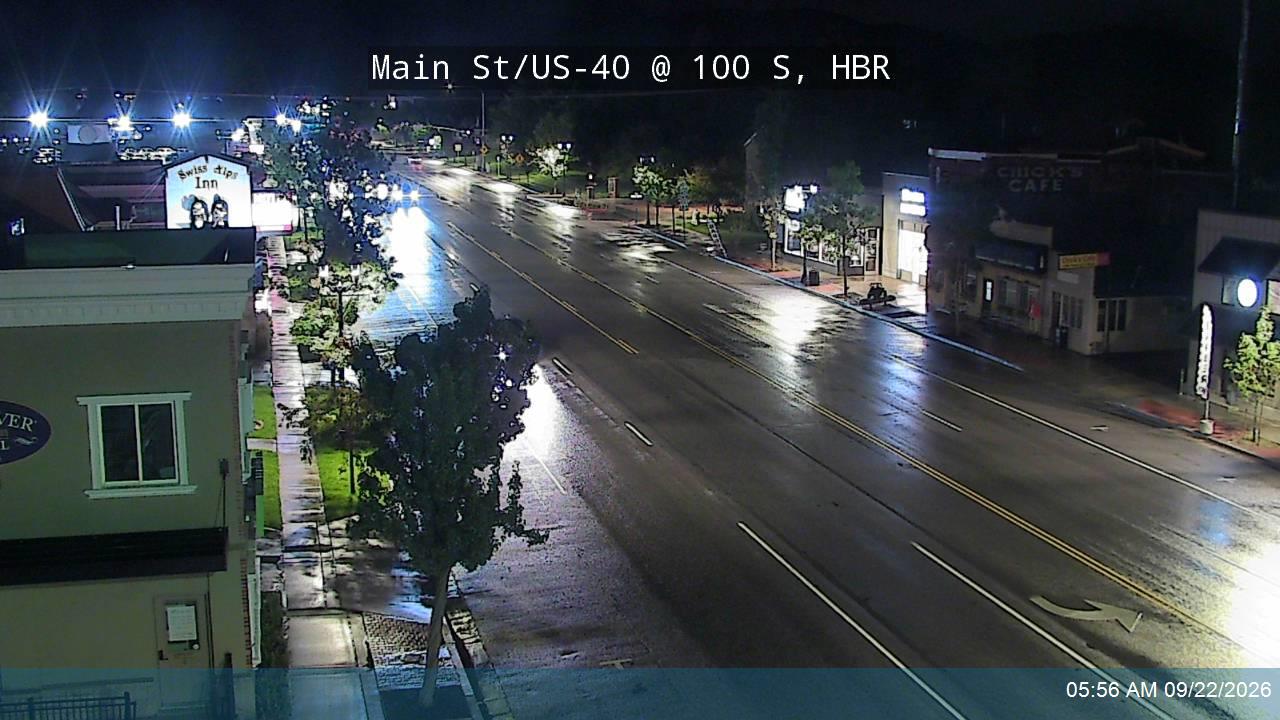 Main St / US-40 @ 100 S / MP 17, HBR