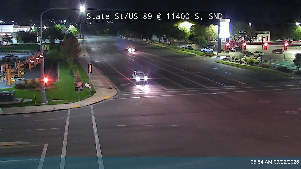State St / US-89 @ 11400 S / SR-175, SND