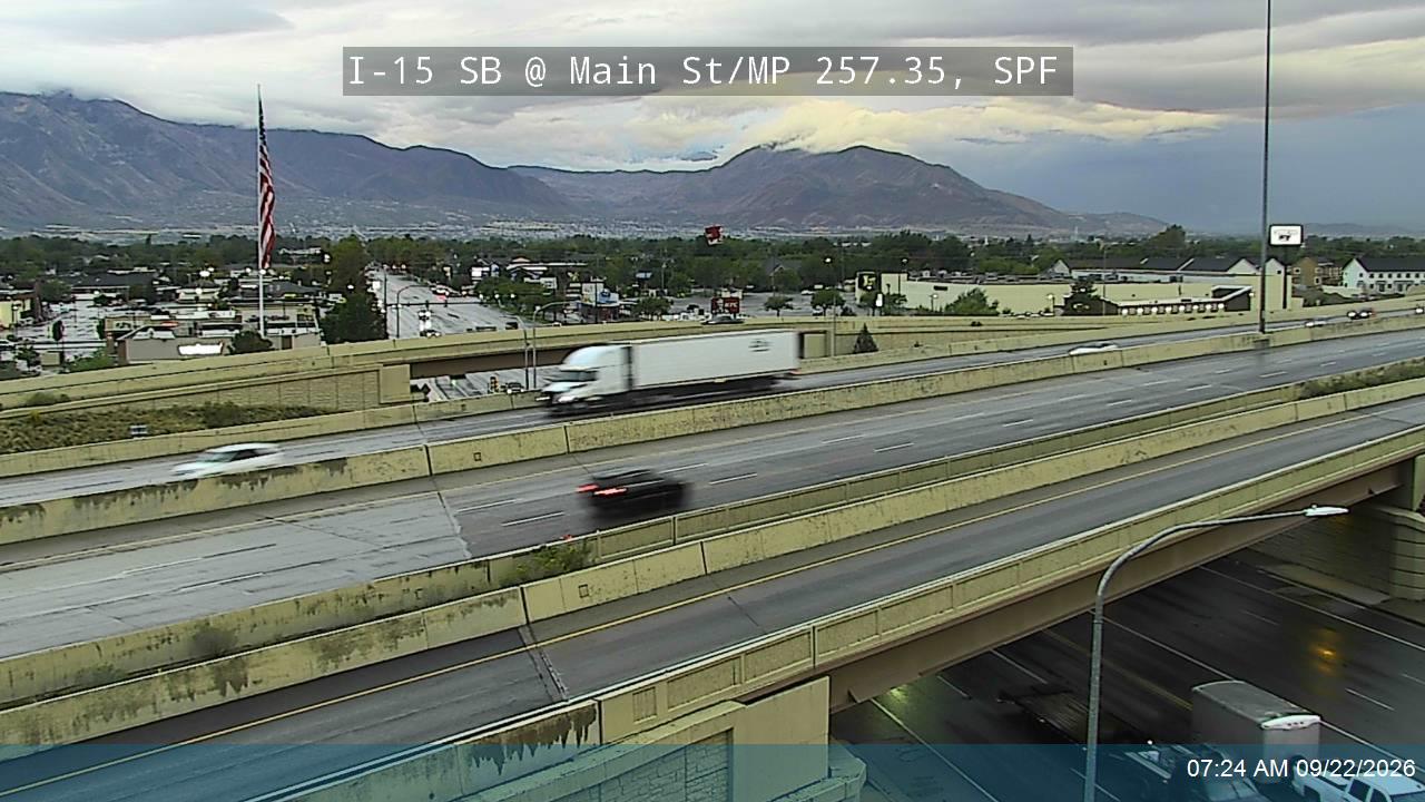 I-15 SB @ Main St / SR-156 / MP 257.35, SPF