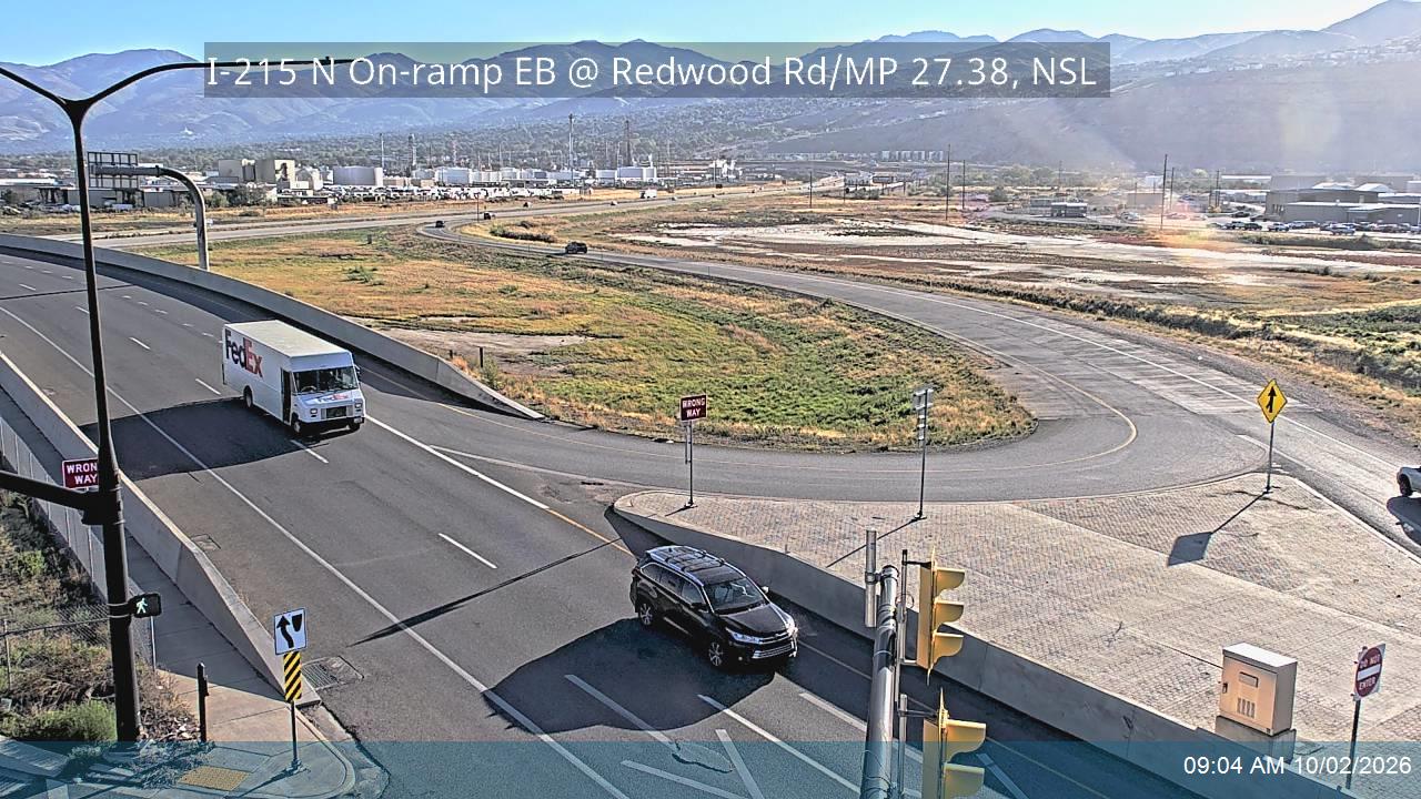 I-215 N EB On-ramp @ Redwood Rd / SR-68 / MP 27.38, NSL