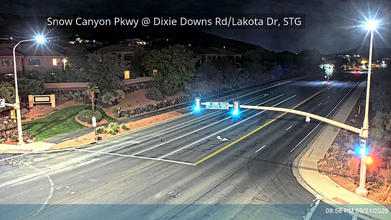 Snow Canyon Pkwy @ Dixie Downs Rd / Lakota Dr, STG