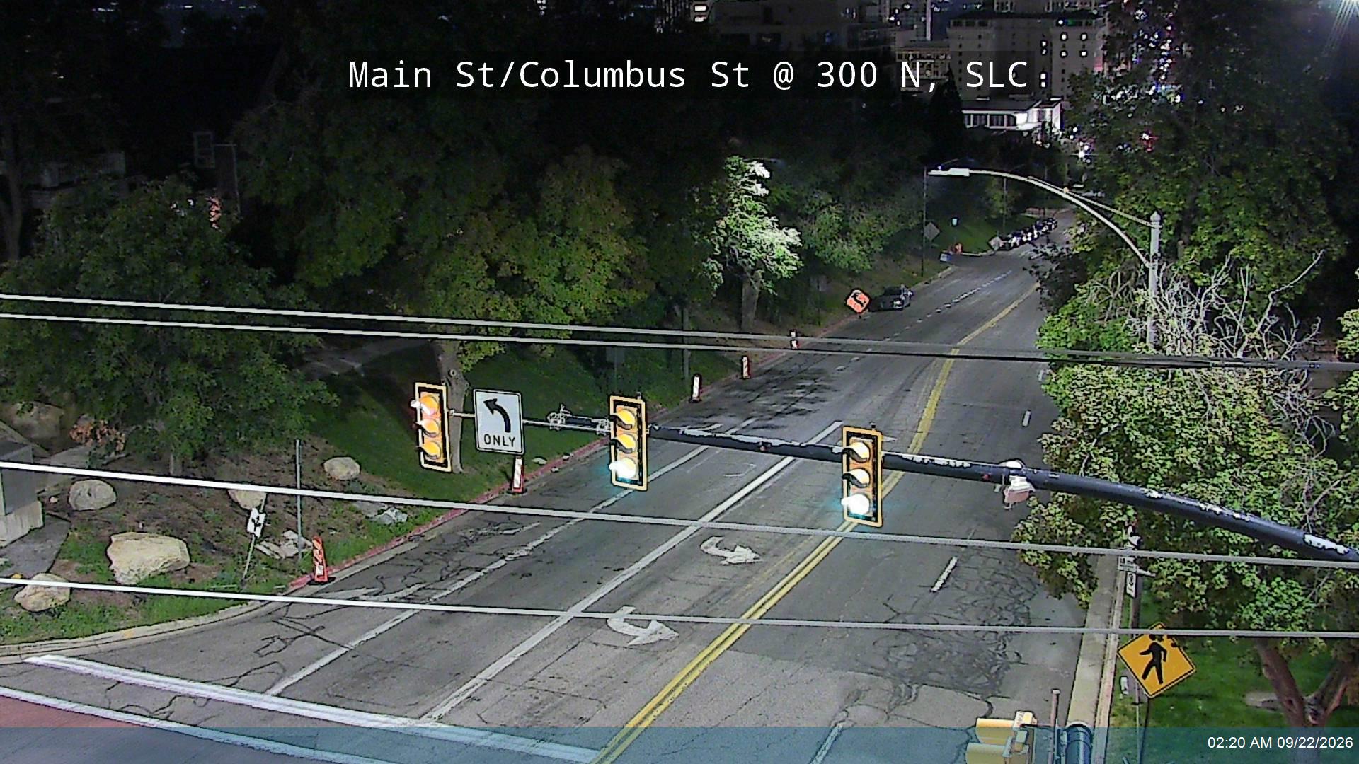 Main St / Columbus St / SR-186 @ 300 N, SLC