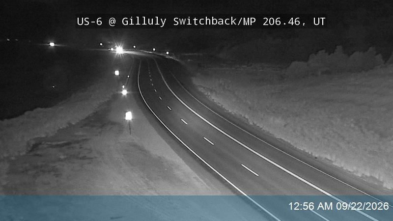 US-6 @ Gilluly Switchback / MP 206.46, UT