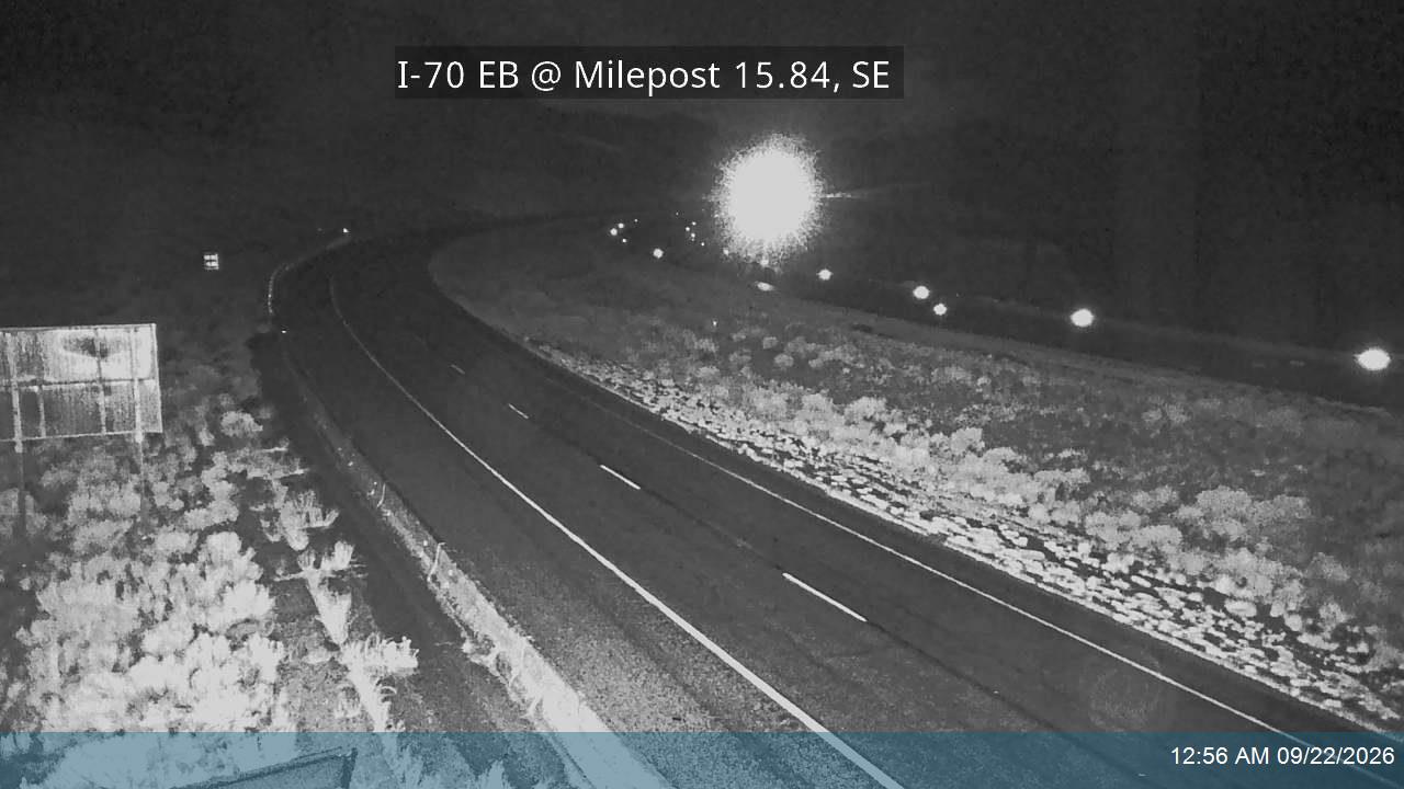 I-70 EB @ Milepost 15.84, SE