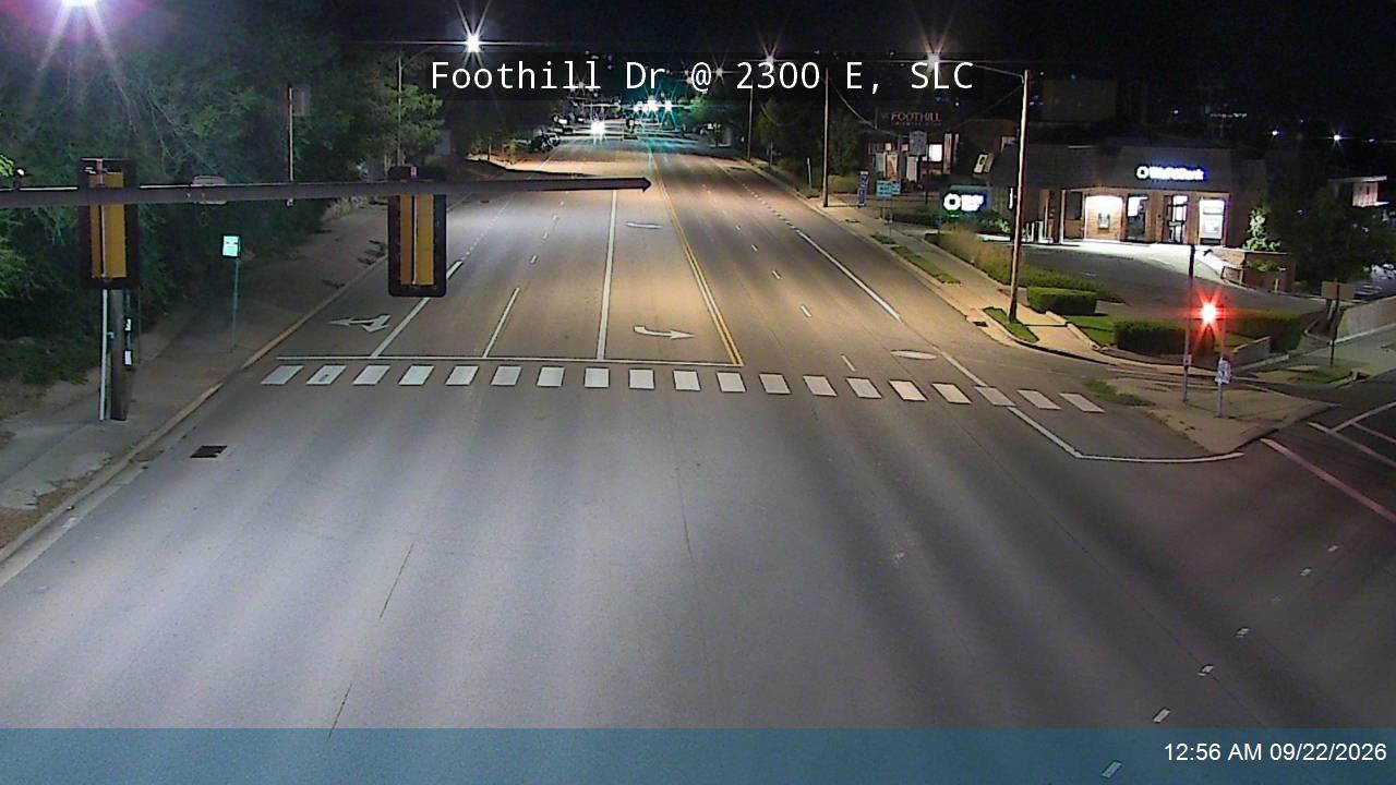 Foothill Dr / SR-186 @ 2300 E, SLC