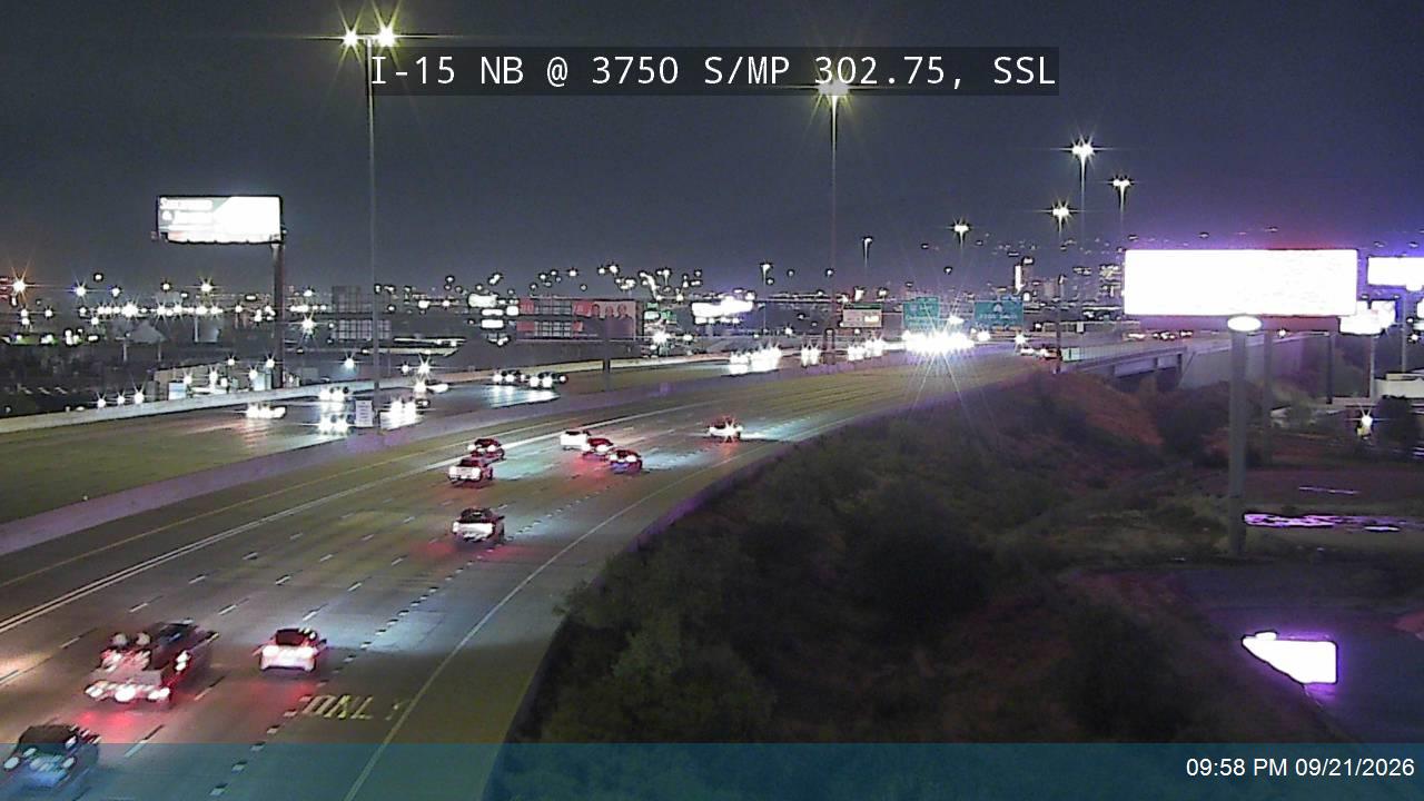 I-15 NB @ 3750 S / MP 302.75, SSL