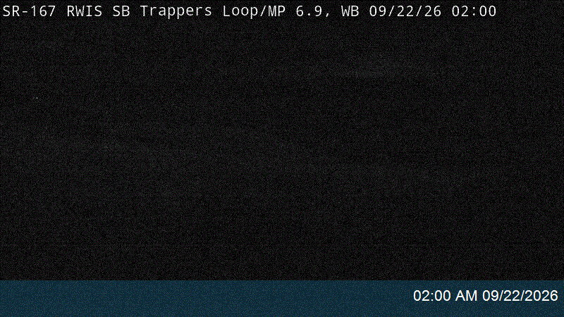 SR-167 / Trappers Loop RWIS SB @ SR-226 / Snow Basin Rd / MP 6.92, WB
