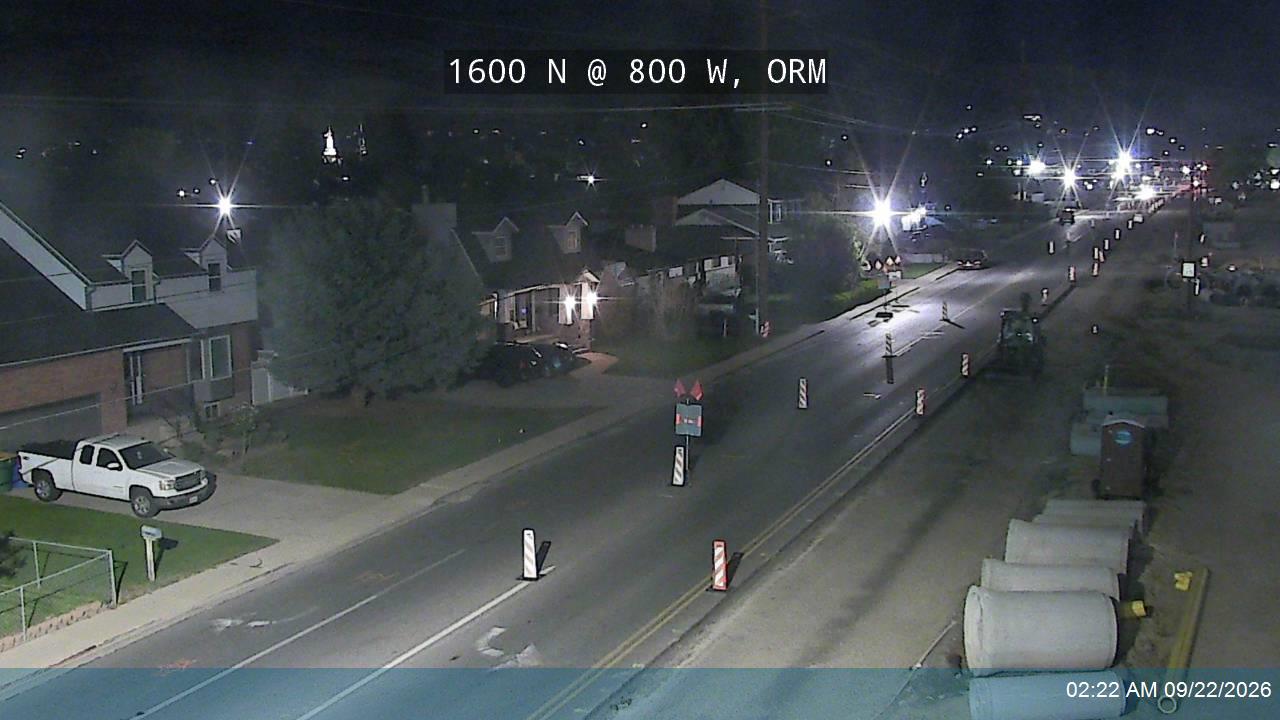 1600 N @ 800 W, ORM