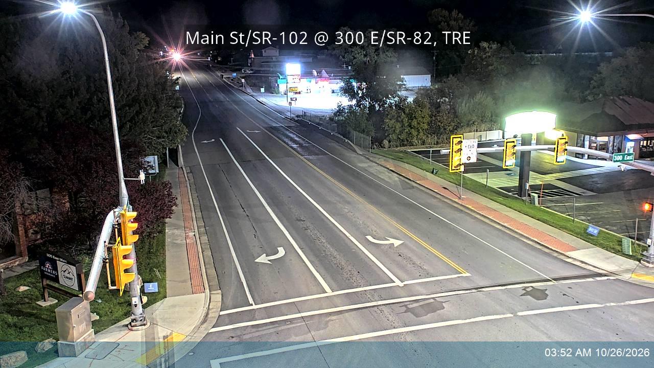 Main St / SR-102 @ 300 E / SR-82, TRE