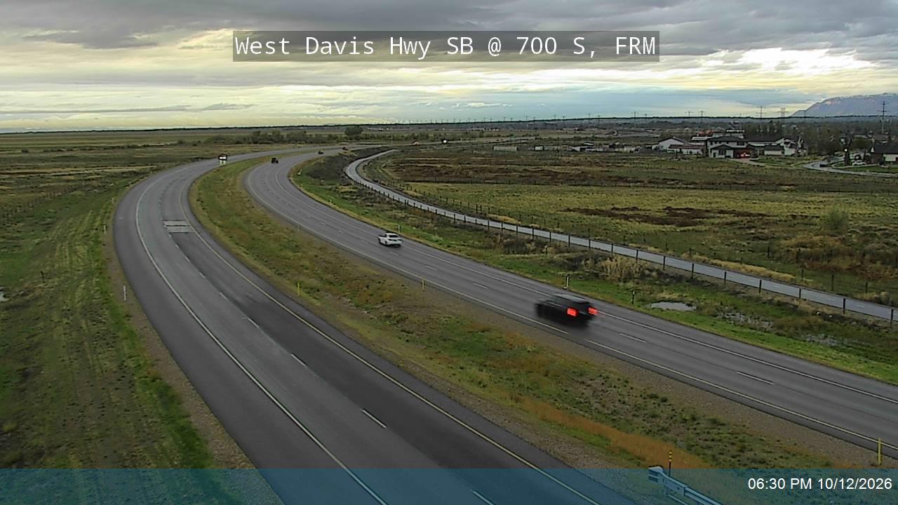 West Davis Hwy / SR-177 SB @ 700 S / MP 2.01, FRM
