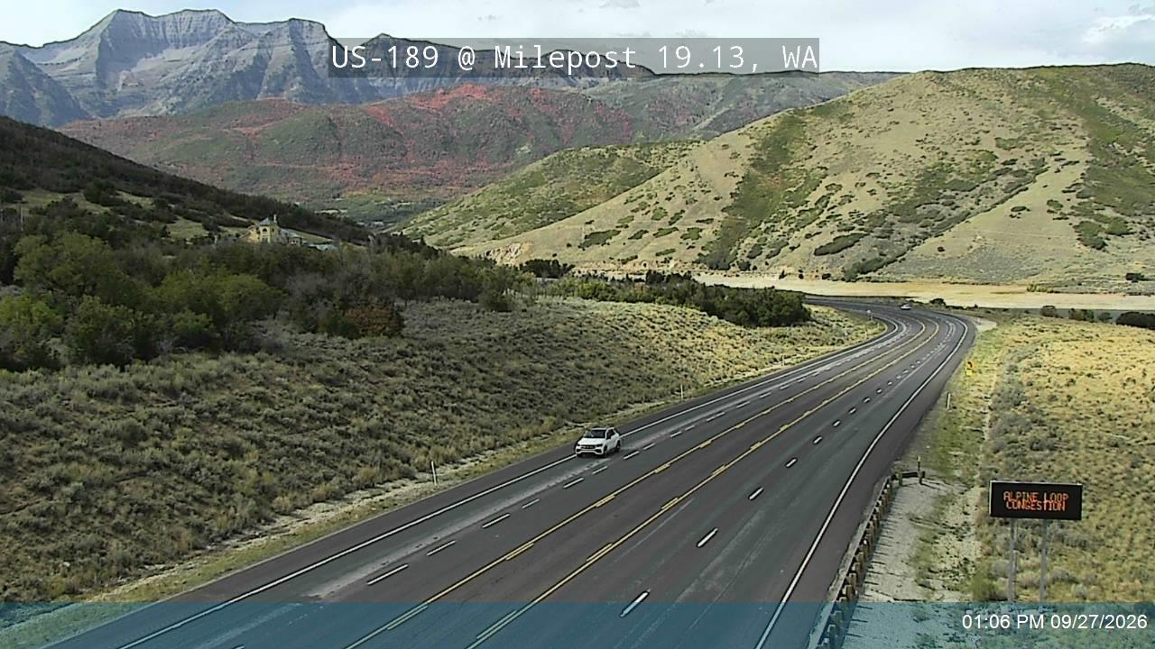 US-189 @ Milepost 19.13, WA