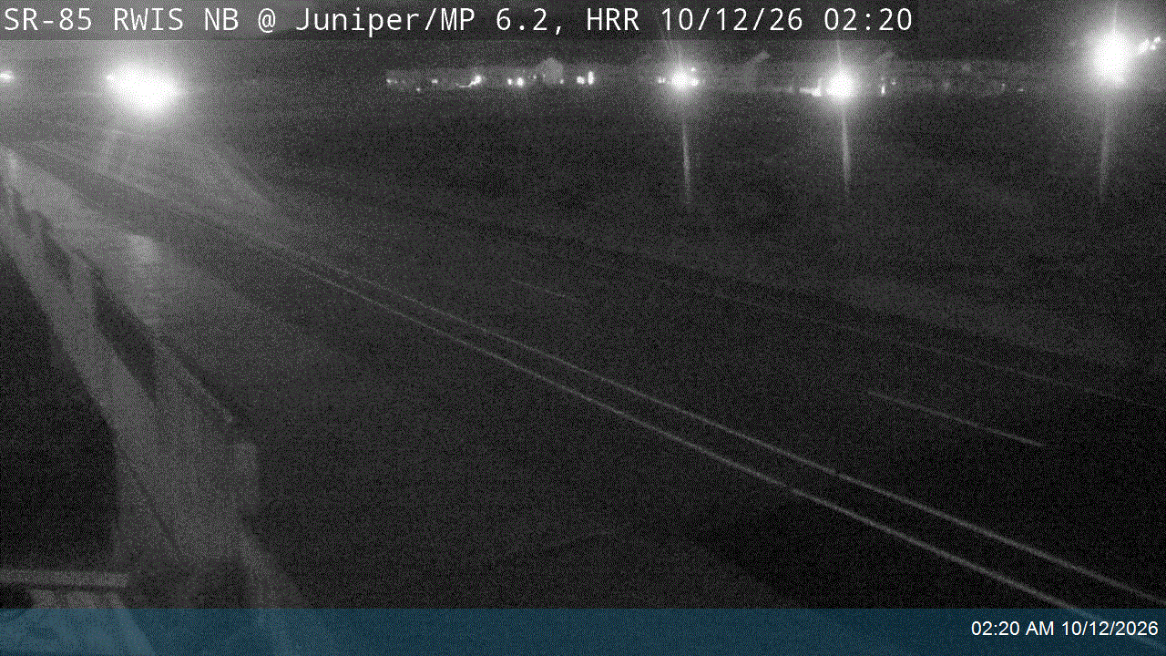 Mountain View / SR-85 RWIS NB @ 14600 S / Juniper, HRR