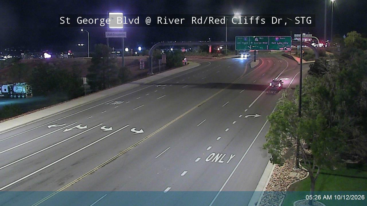 St George Blvd / SR-34 @ River Rd / Red Cliffs Dr, STG