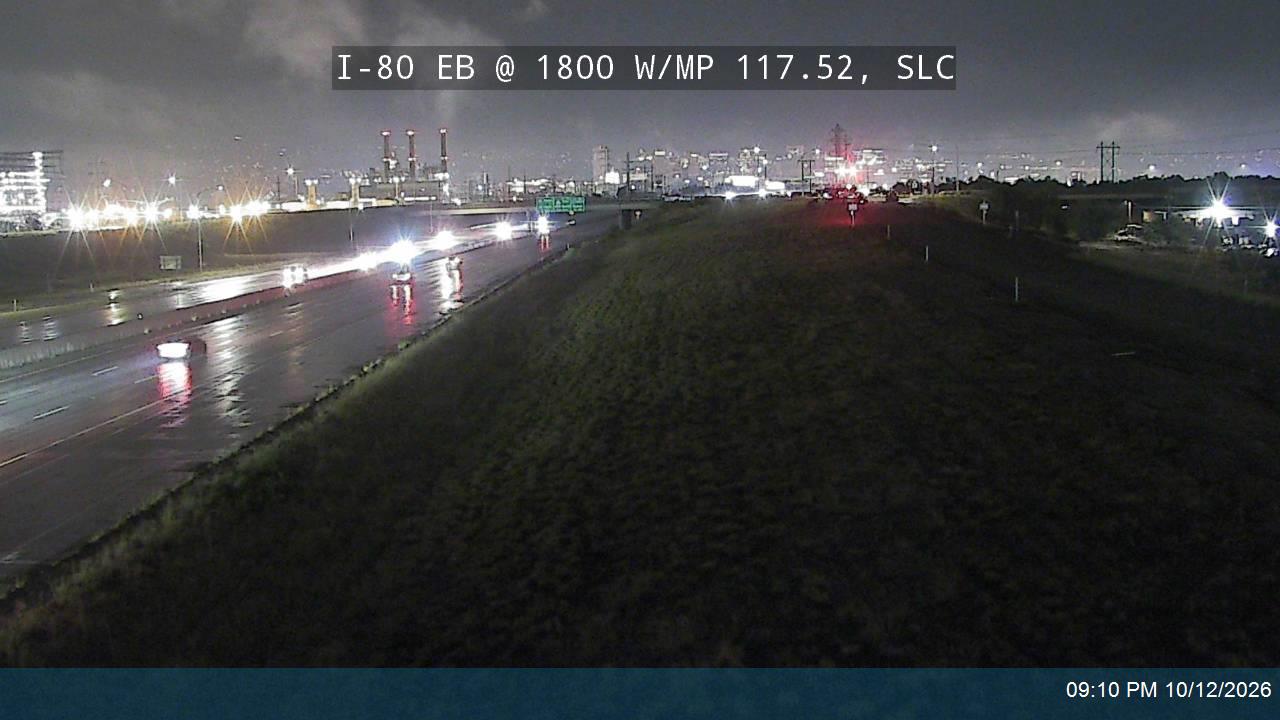 I-80 EB @ 1800 W / MP 117.52, SLC