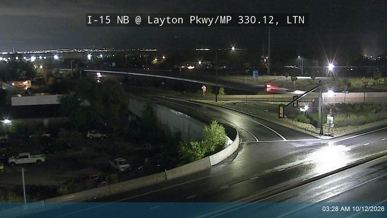 I-15 NB @ Layton Pkwy / SR-126 / MP 330.12, LTN