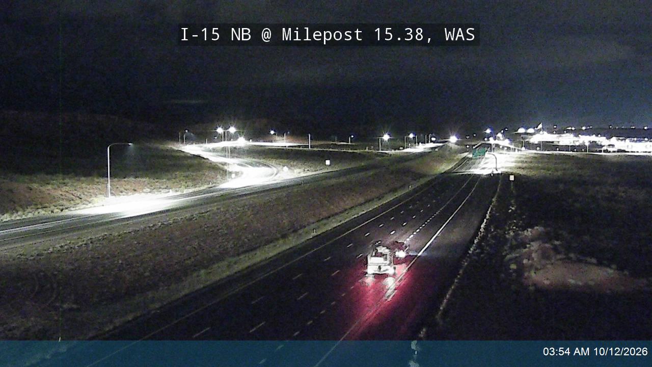 I-15 NB @ Milepost 15.38, WAS