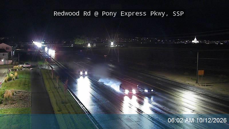 Redwood Rd / SR-68 @ Pony Express Pkwy, SSP