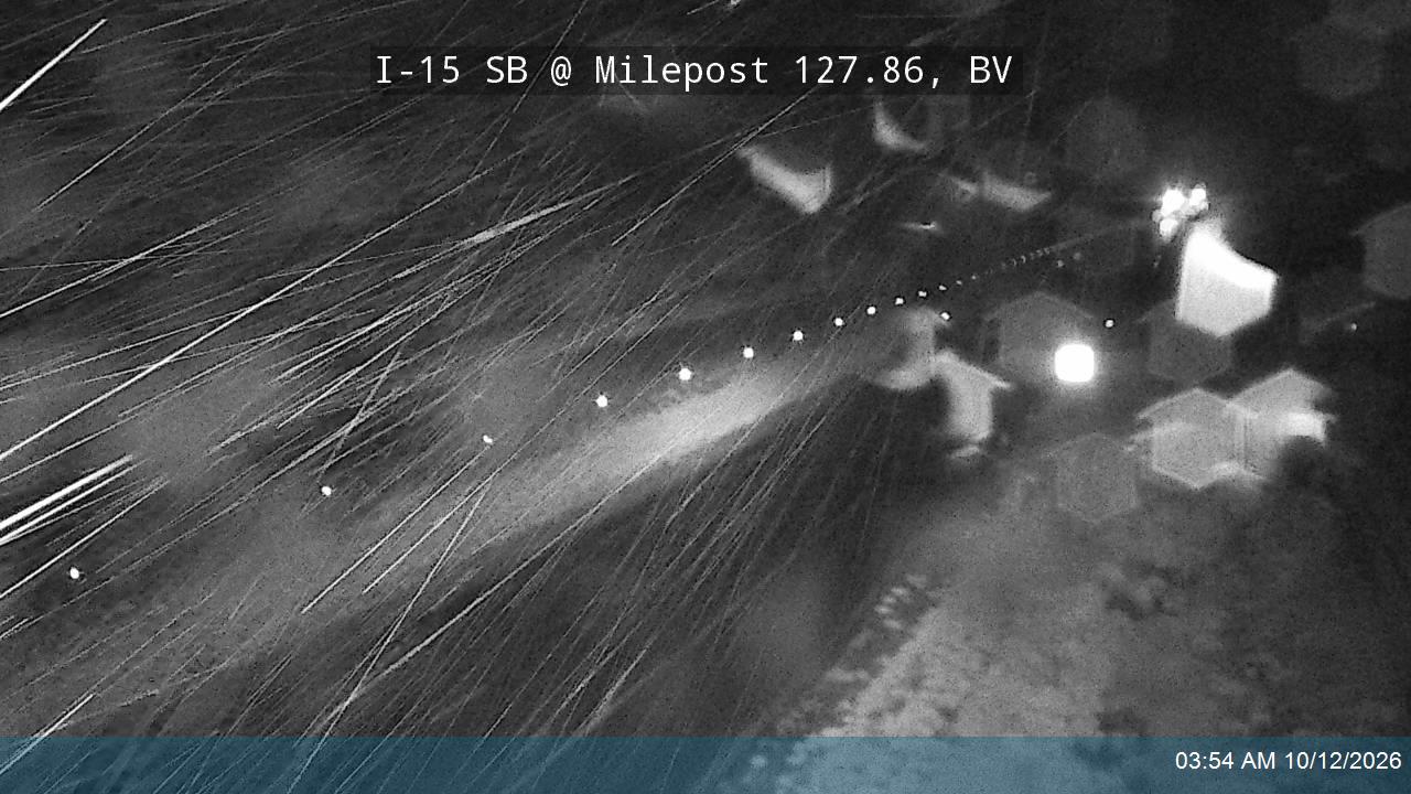 I-15 SB @ Milepost 127.86, BV