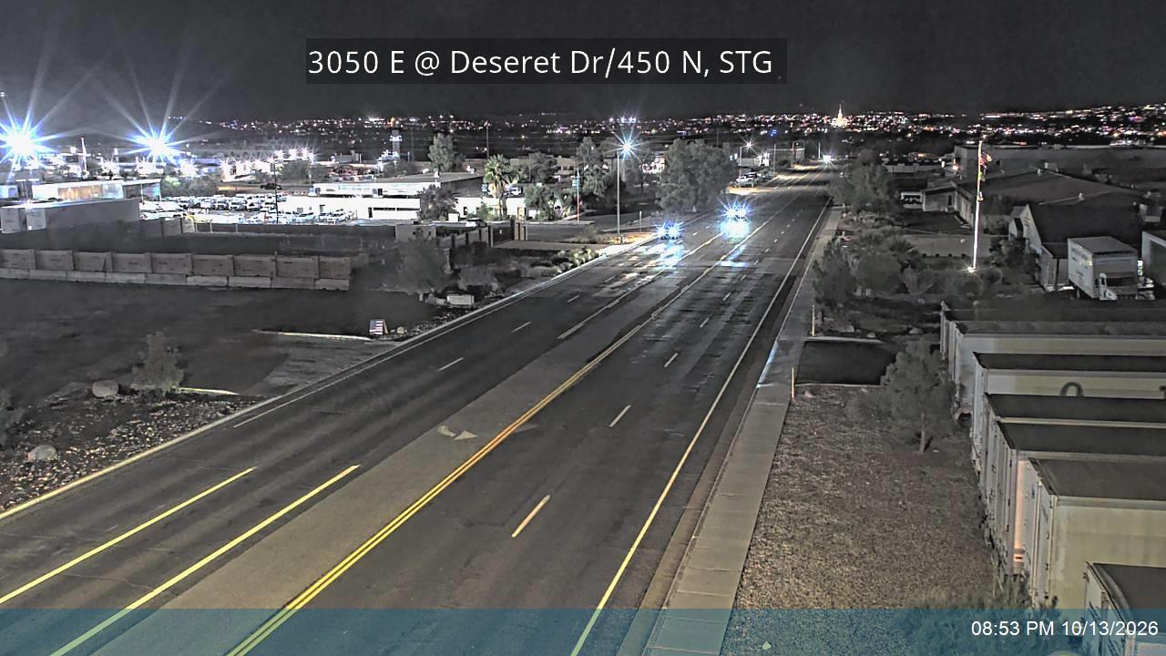3050 E @ Deseret Dr / 450 N, STG