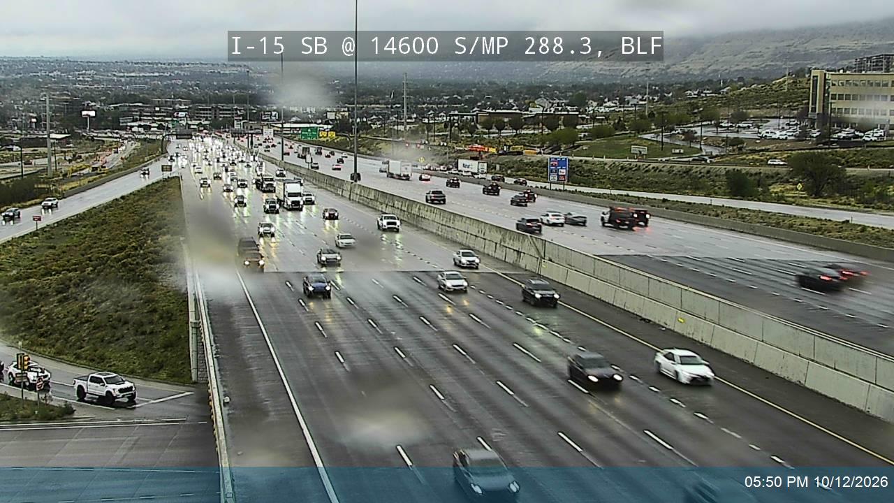 I-15 SB @ 14600 S / Highland Dr / SR-140 / MP 288.3, BLF