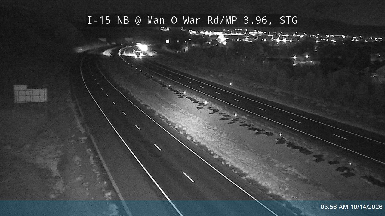 I-15 NB @ Man O War Rd / MP 3.96, STG