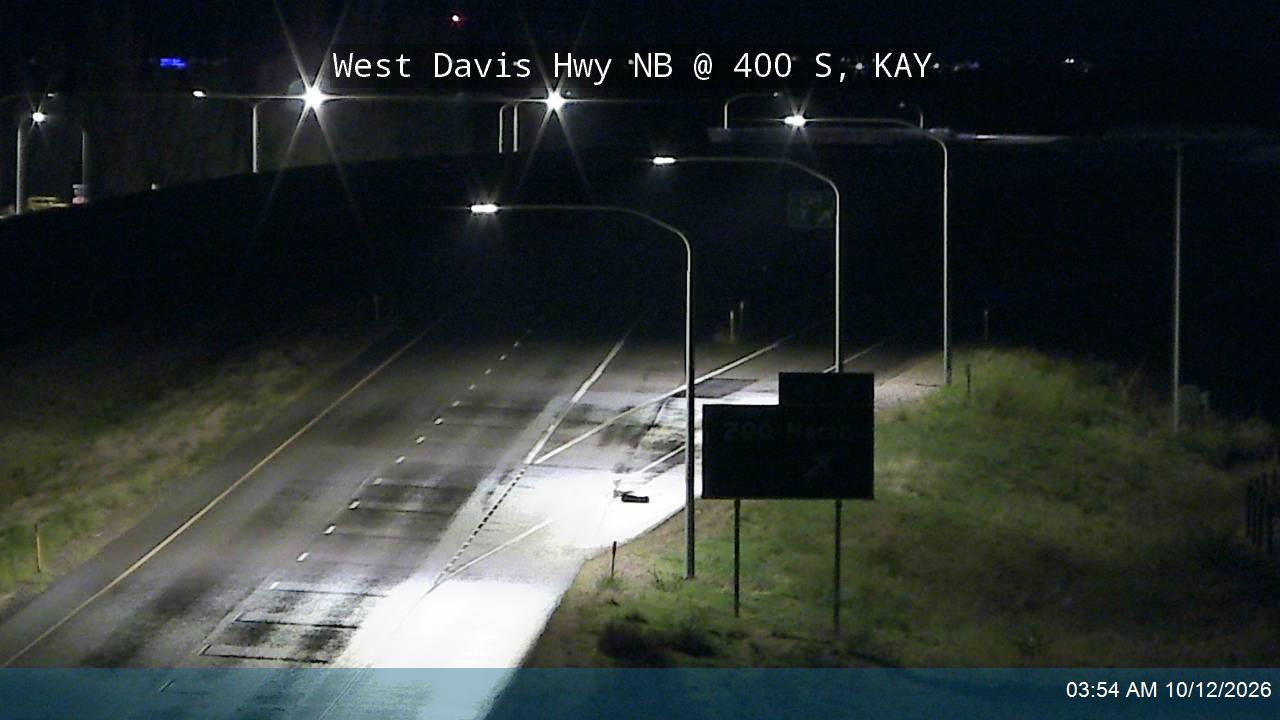 West Davis Hwy / SR-177 NB @ 400 S / MP 7.17, KAY