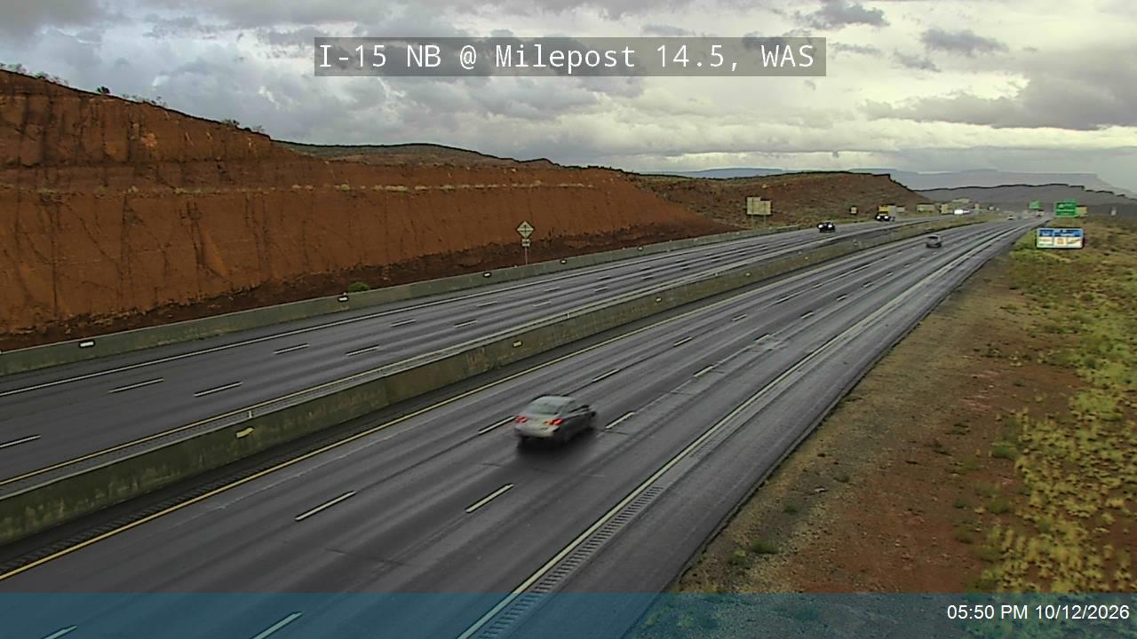 I-15 NB @ Milepost 14.5, WAS