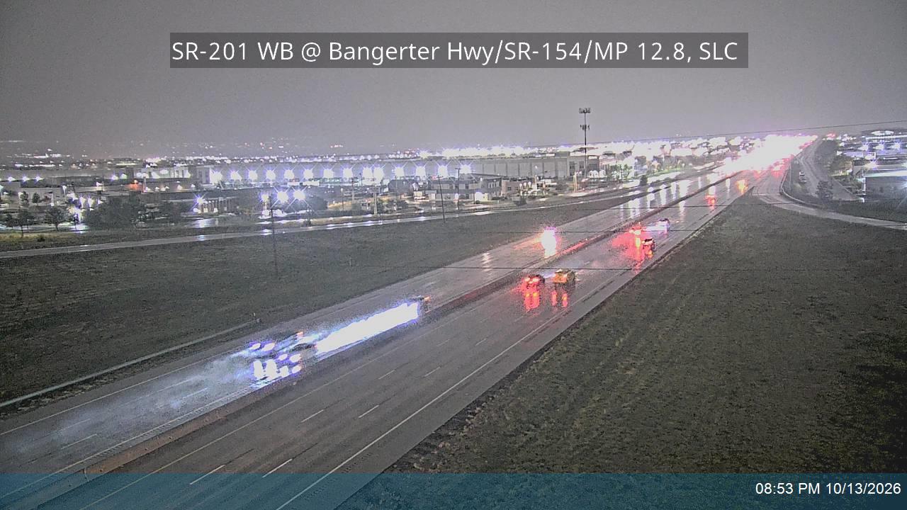 SR-201 WB @ Bangerter Hwy / SR-154 / MP 12.8, SLC