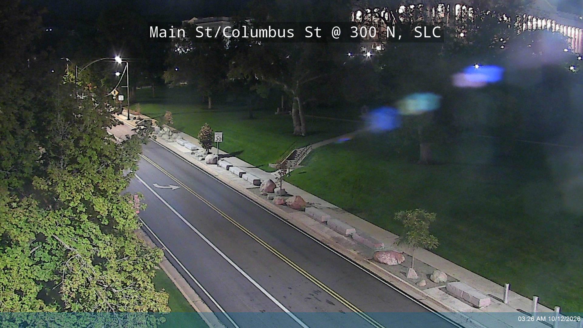 Main St / Columbus St / SR-186 @ 300 N, SLC