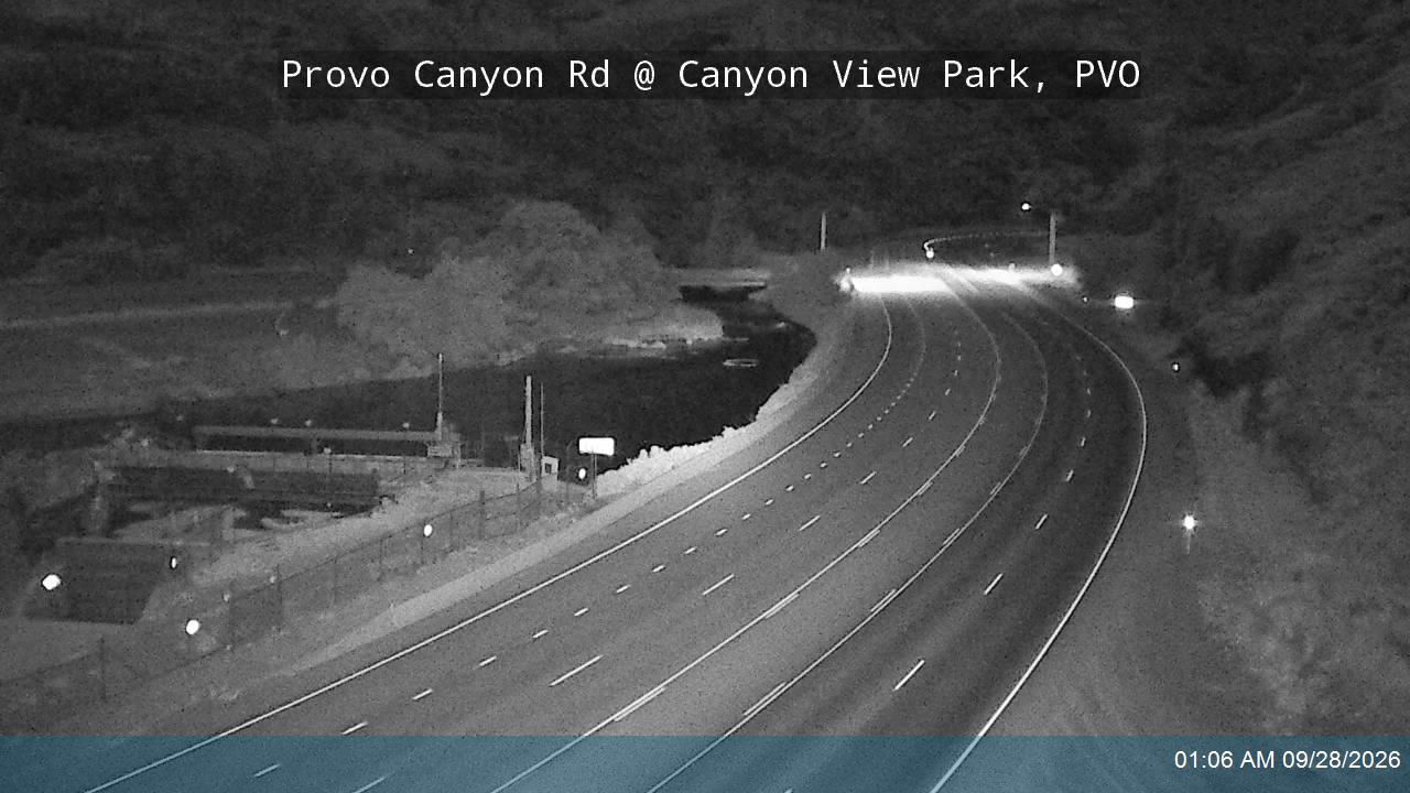 Provo Canyon Rd / US-189 @ Canyon View Park / MP 8.46, PVO