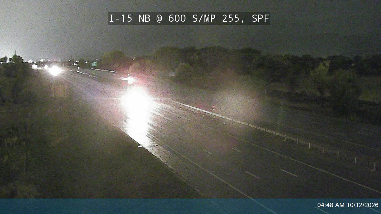 I-15 NB @ 600 S / MP 255, SPF