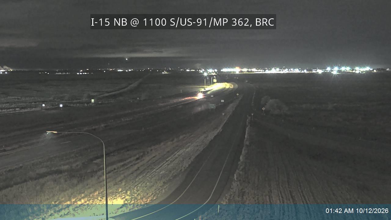 I-15 NB @ 1100 S / US-91 / MP 362, BRC