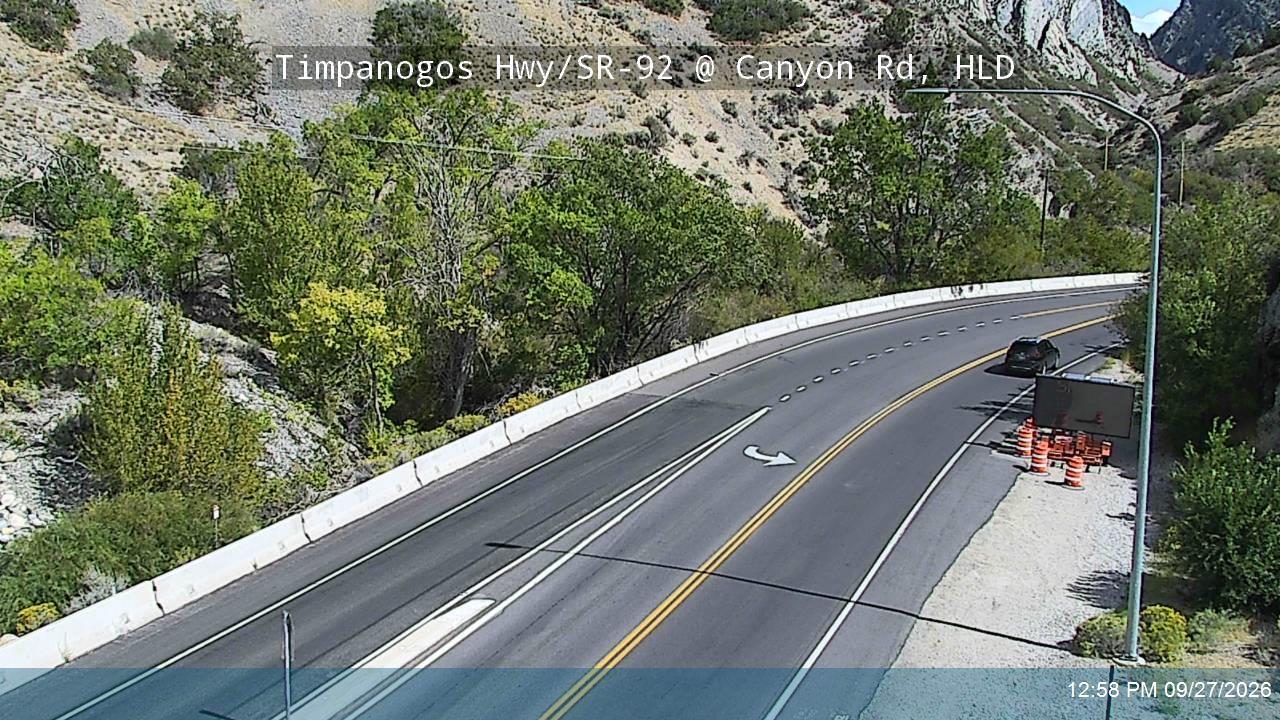 Timpanogos Hwy / SR-92 @ Canyon Rd, HLD