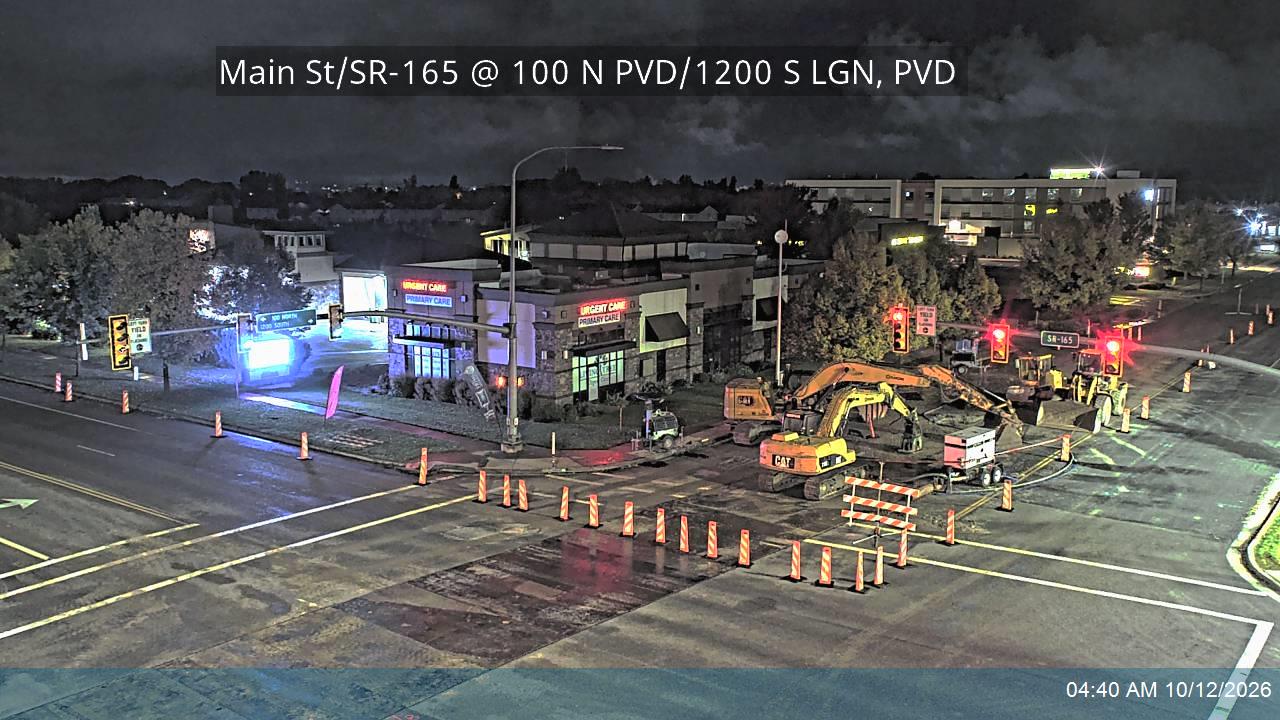Main St / SR-165 @ 100 N PVD / 1200 S LGN, PVD