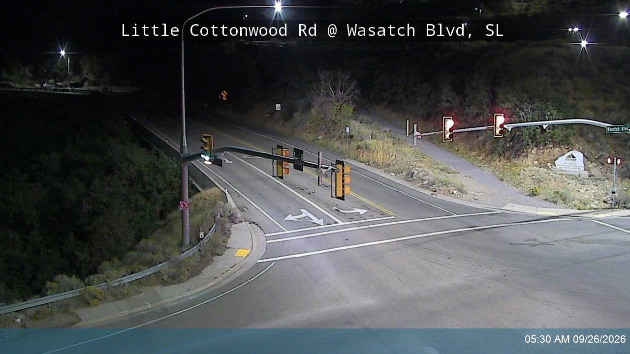 Little Cottonwood Rd / 9800 S / SR-209 @ Wasatch Blvd / 3400 E, SL 