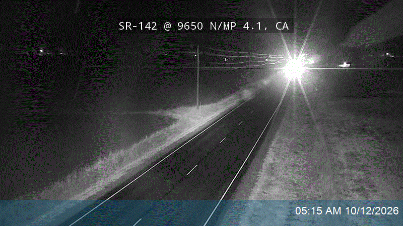 SR-142 @ 9650 N / MP 4.1, CA