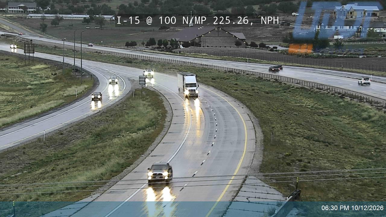 I-15 @ 100 N / SR-132 / MP 225.26, NPH